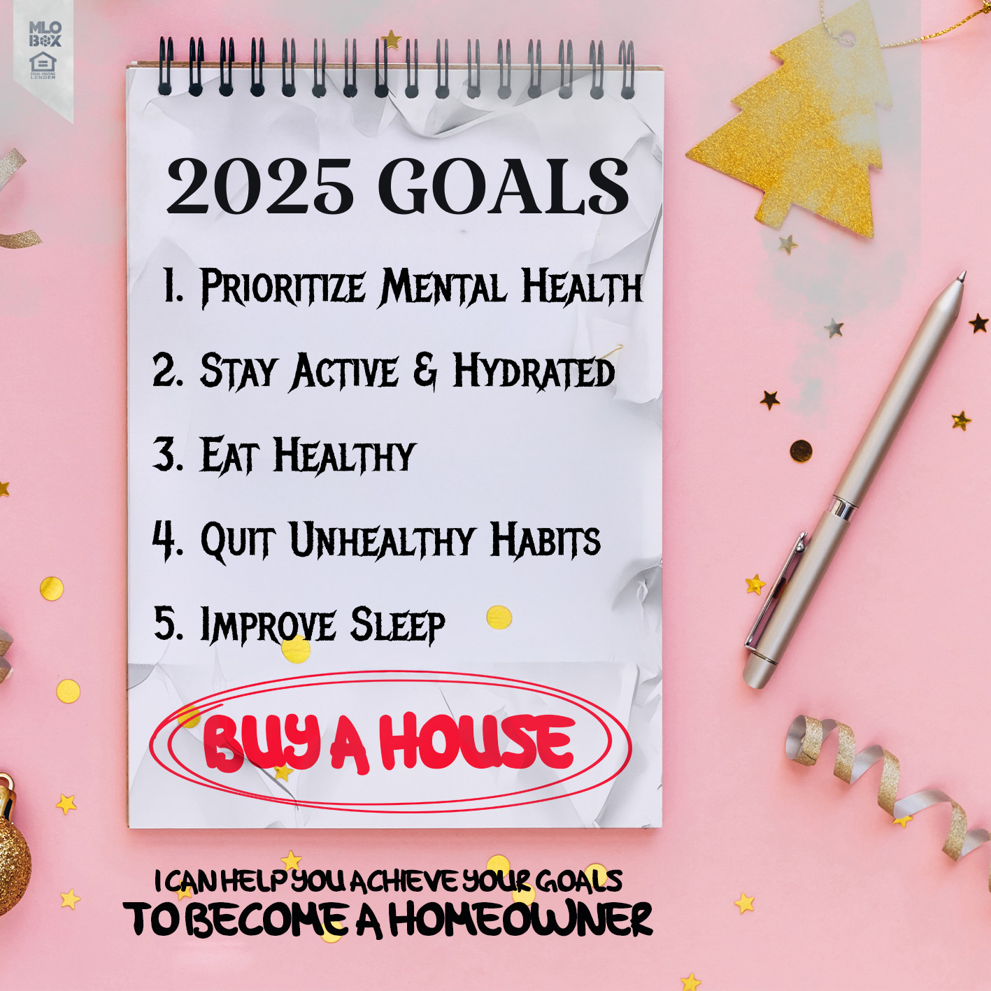 2024 GOALS - Lyndon Dallas - Mortgage Loan Advisor