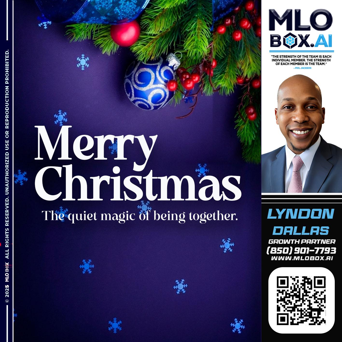 merry christmas - Lyndon Dallas -Mortgage Loan Officer