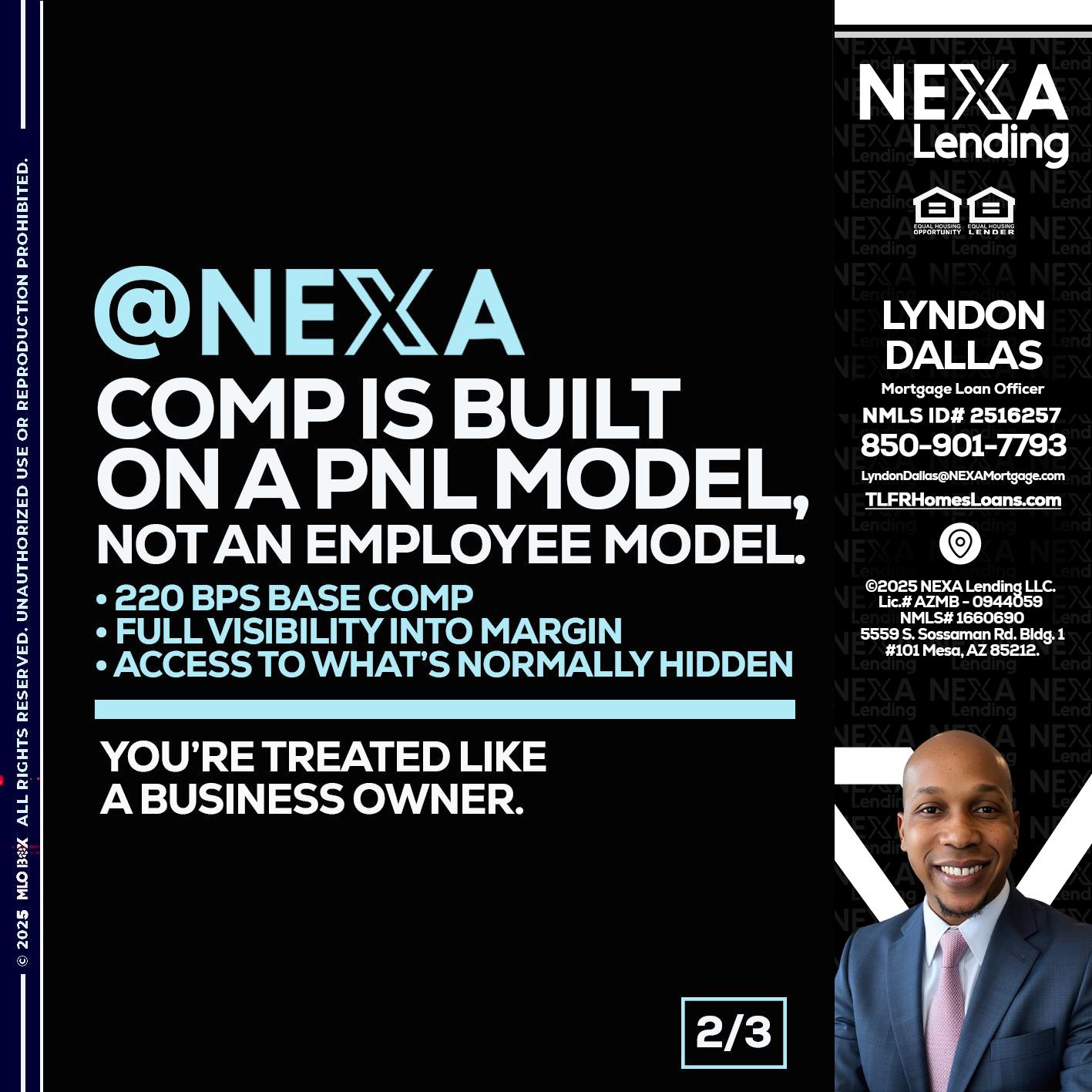 2 OF 3 - Lyndon Dallas -Mortgage Loan Officer