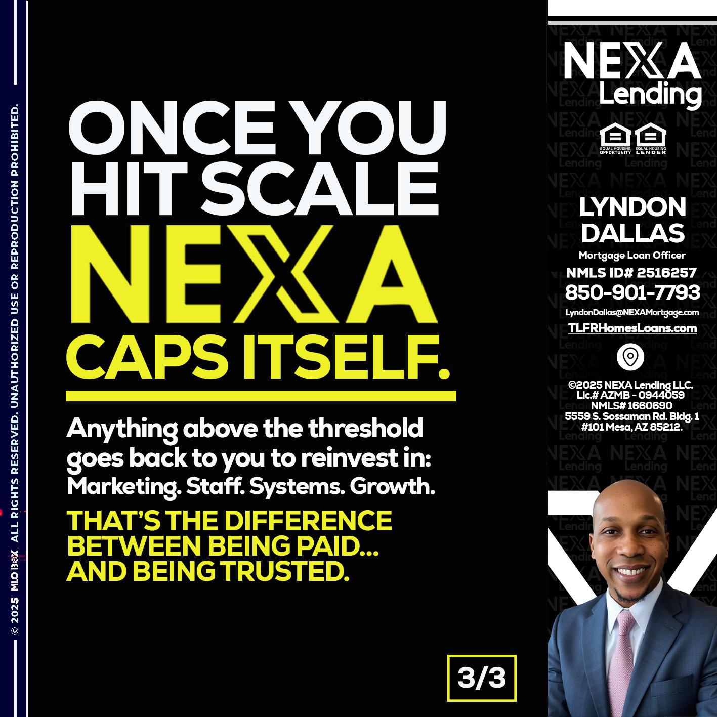 3 OF 3 - Lyndon Dallas -Mortgage Loan Officer