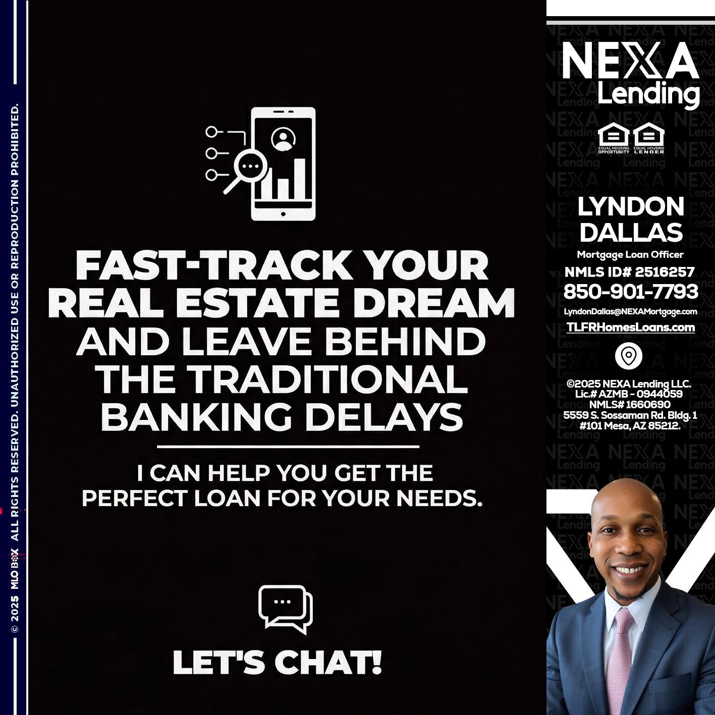 FAST TRACK - Lyndon Dallas -Mortgage Loan Officer