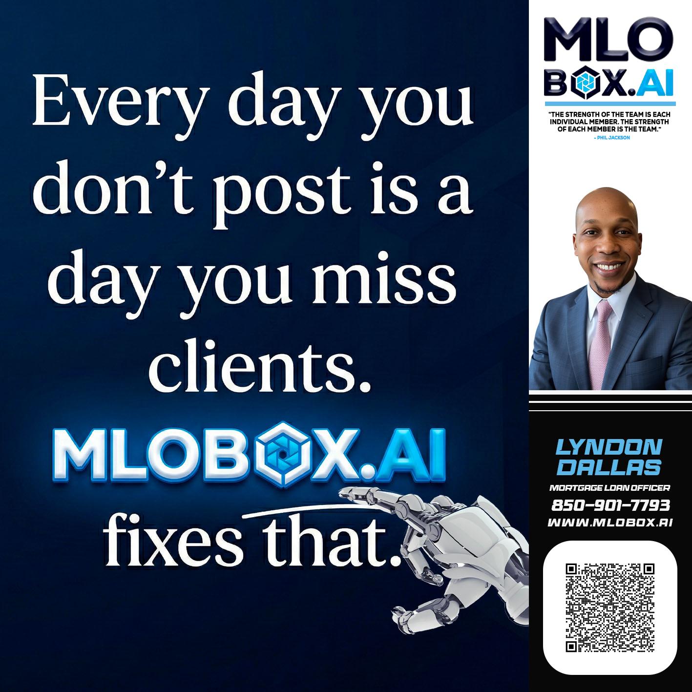 everyday - Lyndon Dallas -Mortgage Loan Officer