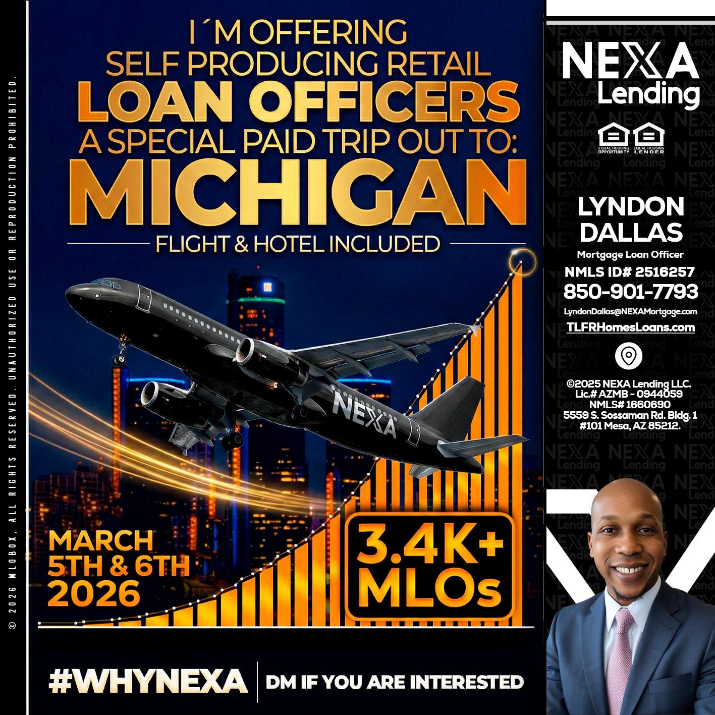 MICHIGAN - Lyndon Dallas -Mortgage Loan Officer