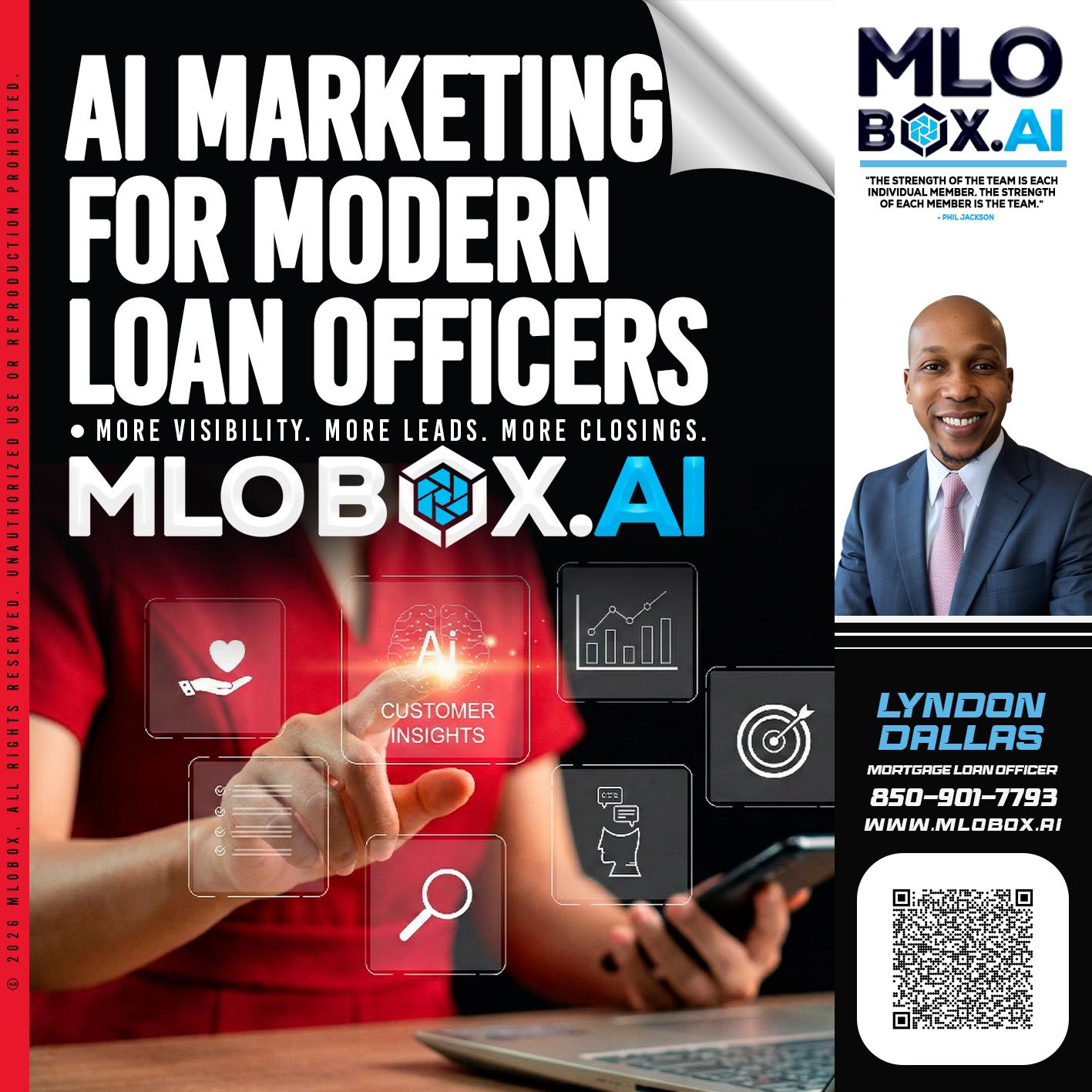 AI MARKETING - Lyndon Dallas -Mortgage Loan Officer
