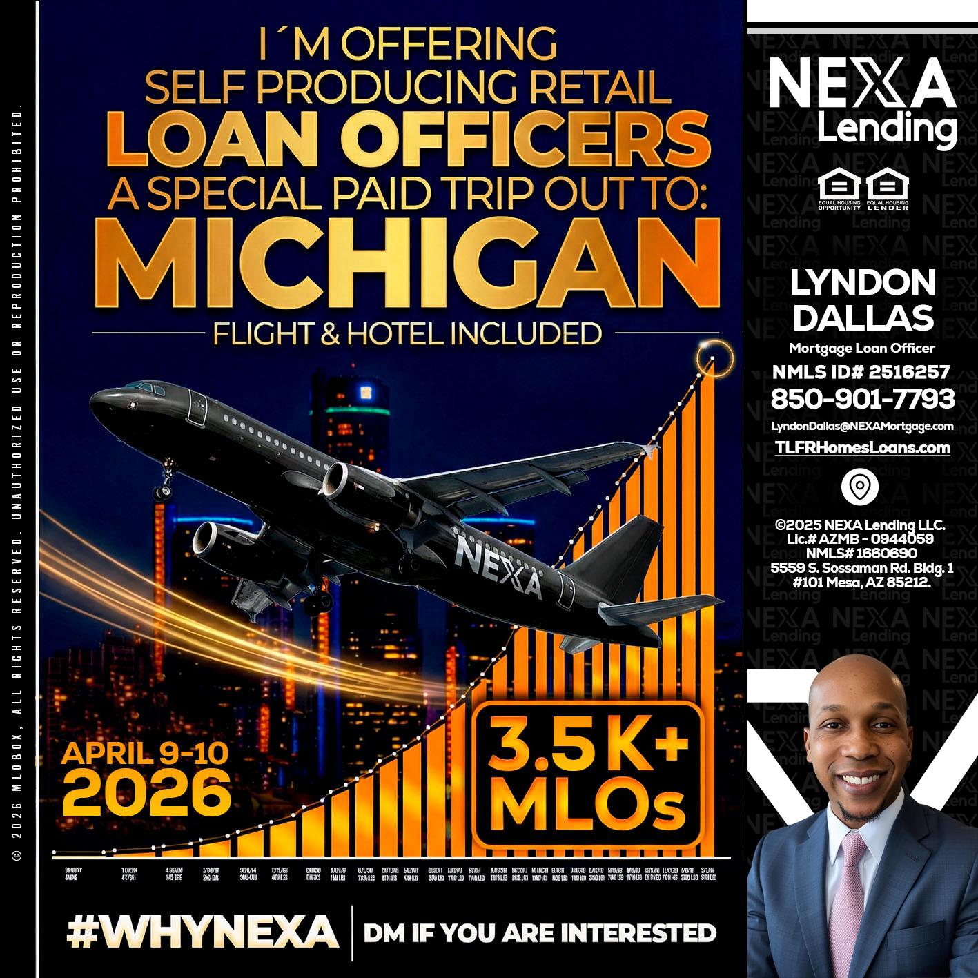 3.5K - Lyndon Dallas -Mortgage Loan Officer