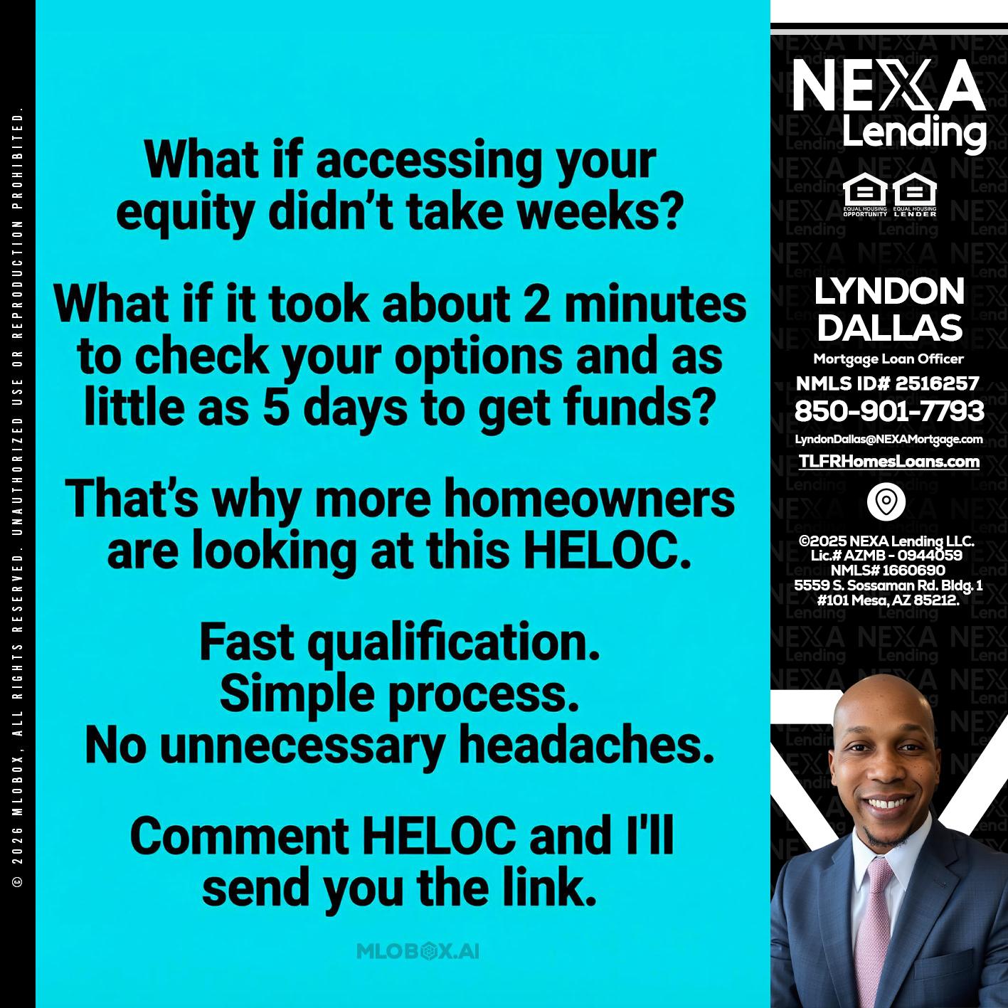 what if - Lyndon Dallas -Mortgage Loan Officer