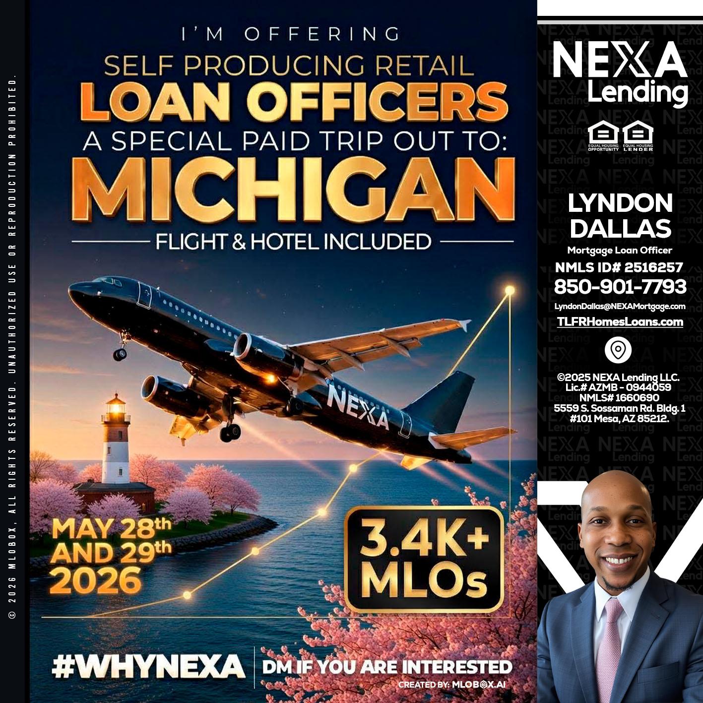 MICHIGAN TRIP - Lyndon Dallas -Mortgage Loan Officer