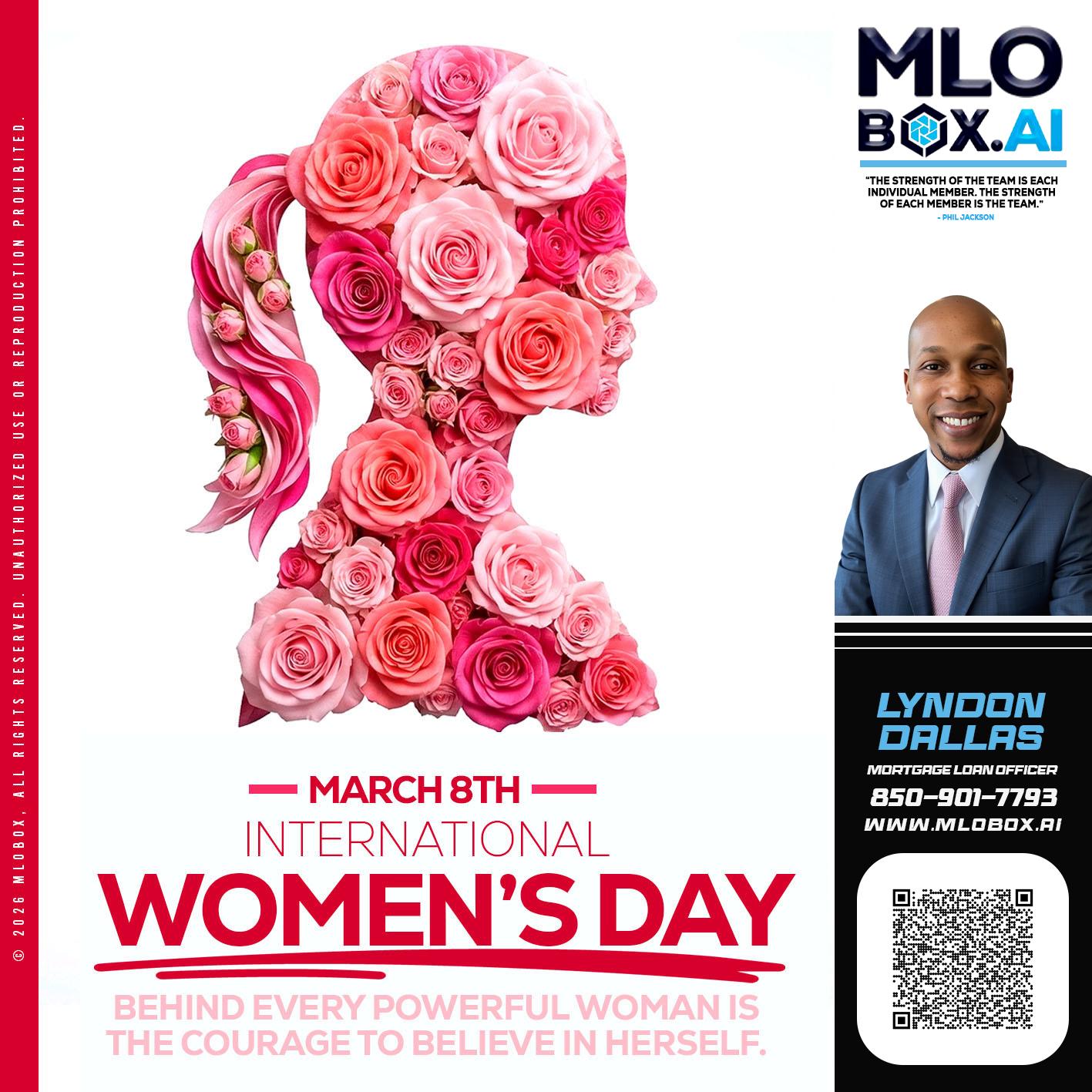 MARCH 8TH - Lyndon Dallas -Mortgage Loan Officer