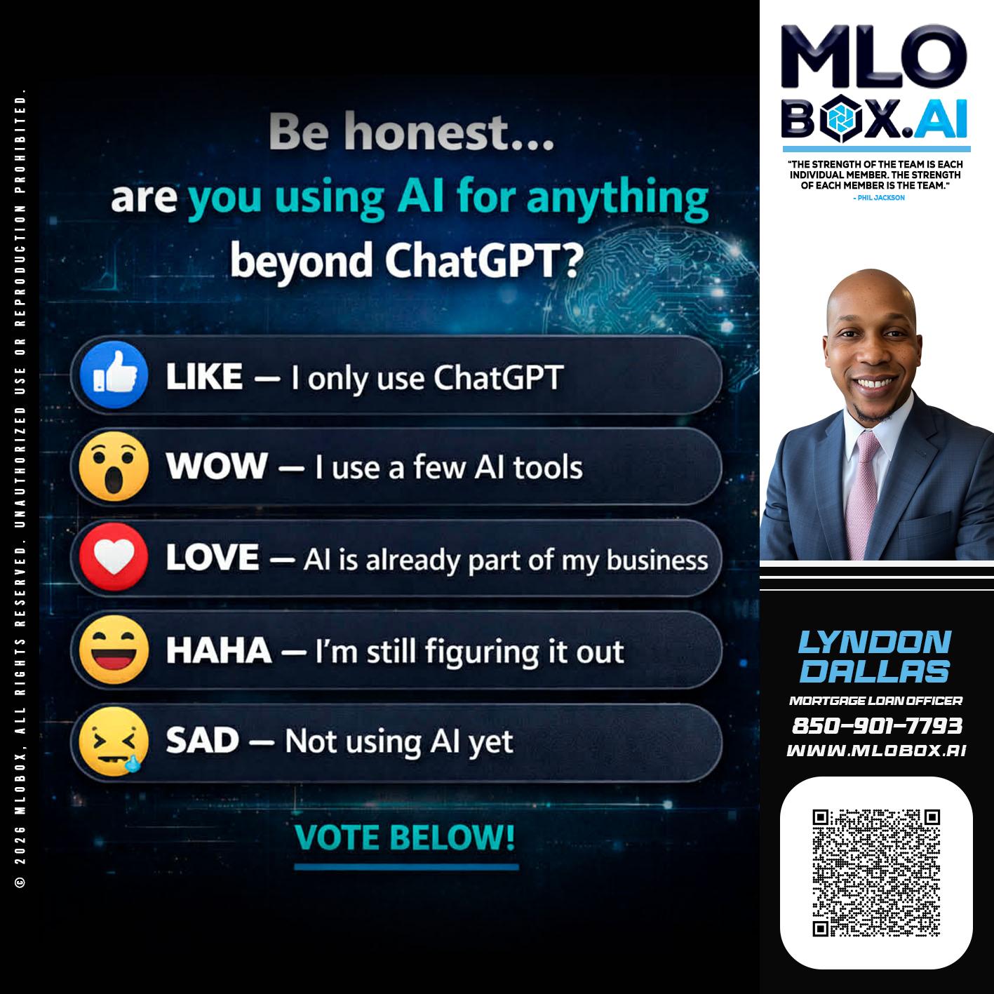 BE HONEST - Lyndon Dallas -Mortgage Loan Officer