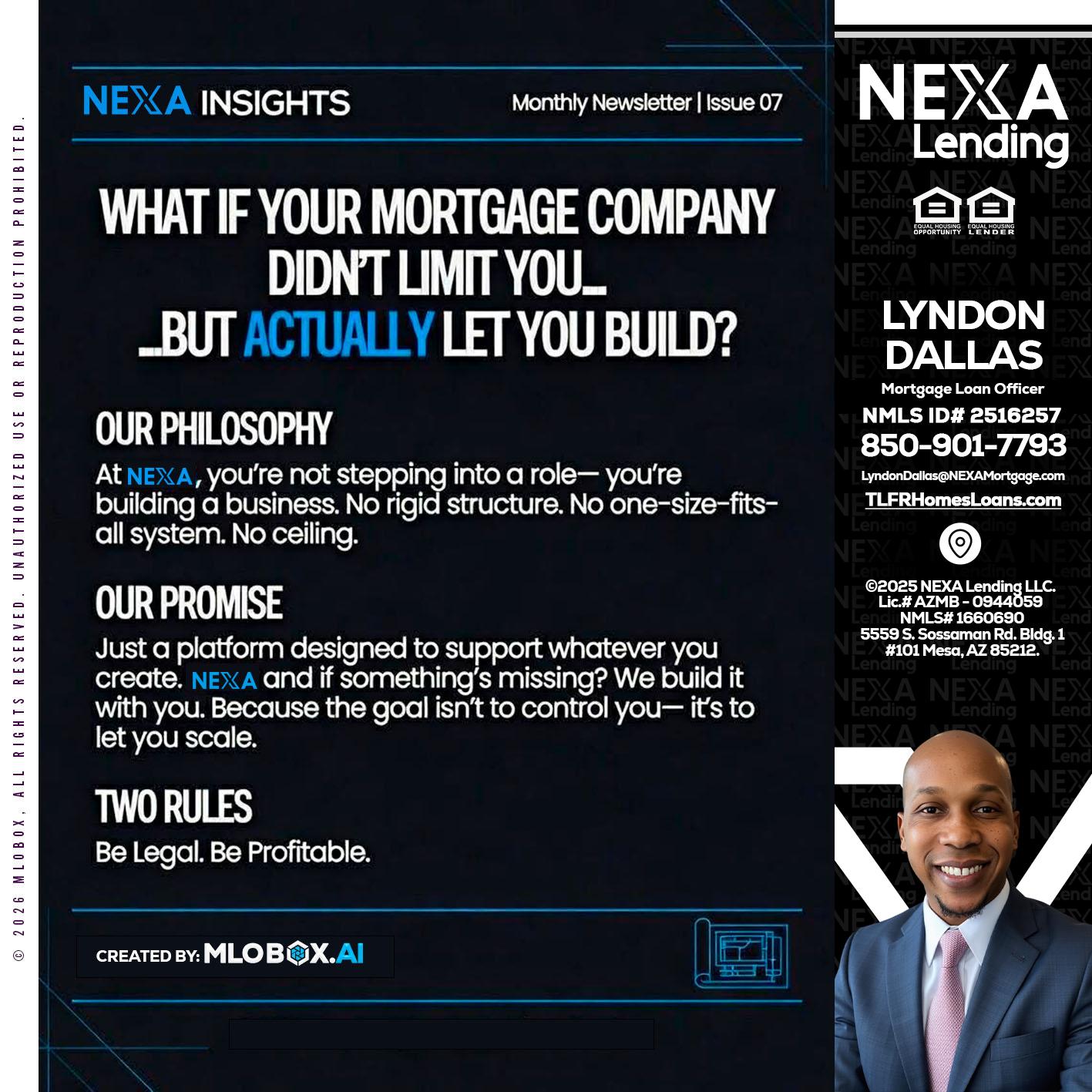 NEXA INSIGHTS - Lyndon Dallas -Mortgage Loan Officer