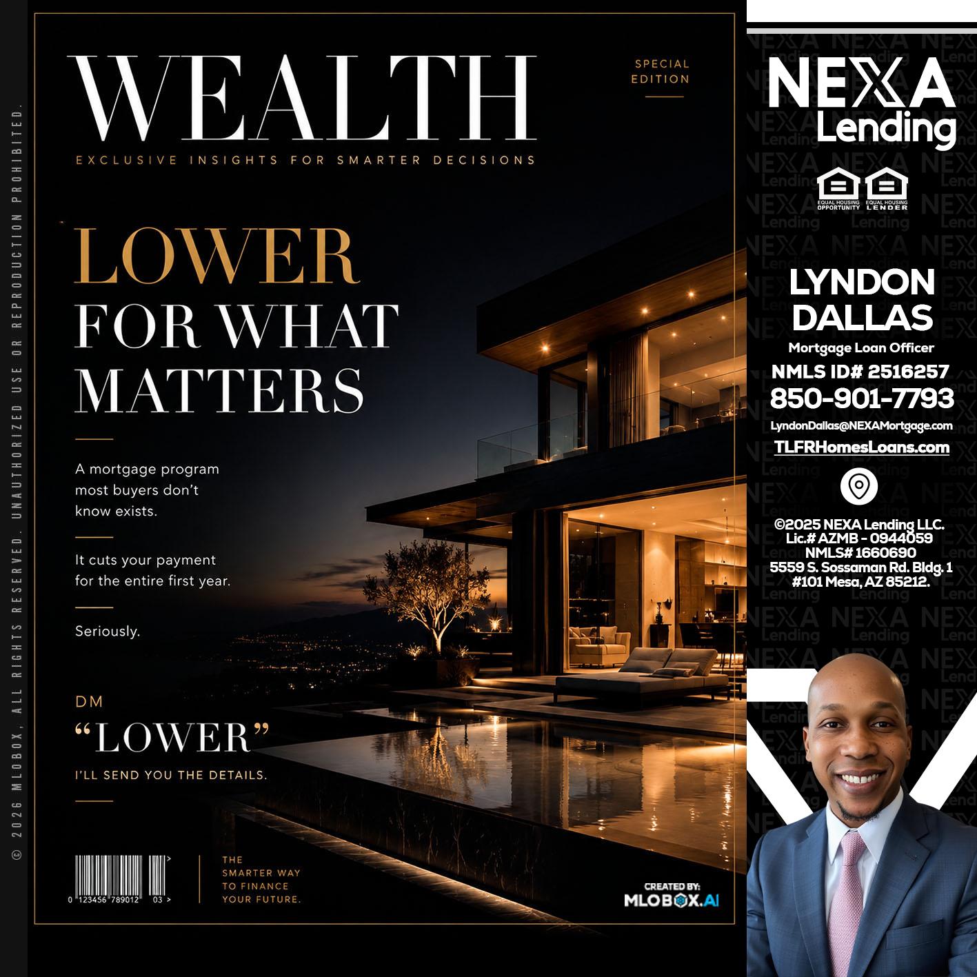 WEALTH - Lyndon Dallas -Mortgage Loan Officer